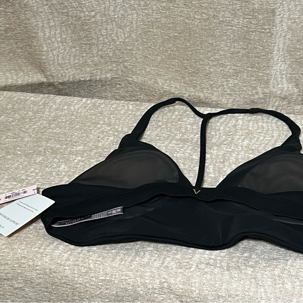 Victoria’s Secret black Racer bra NWT - Picture 2 of 4